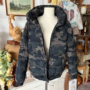 Camouflage Puffer‎ Jacket